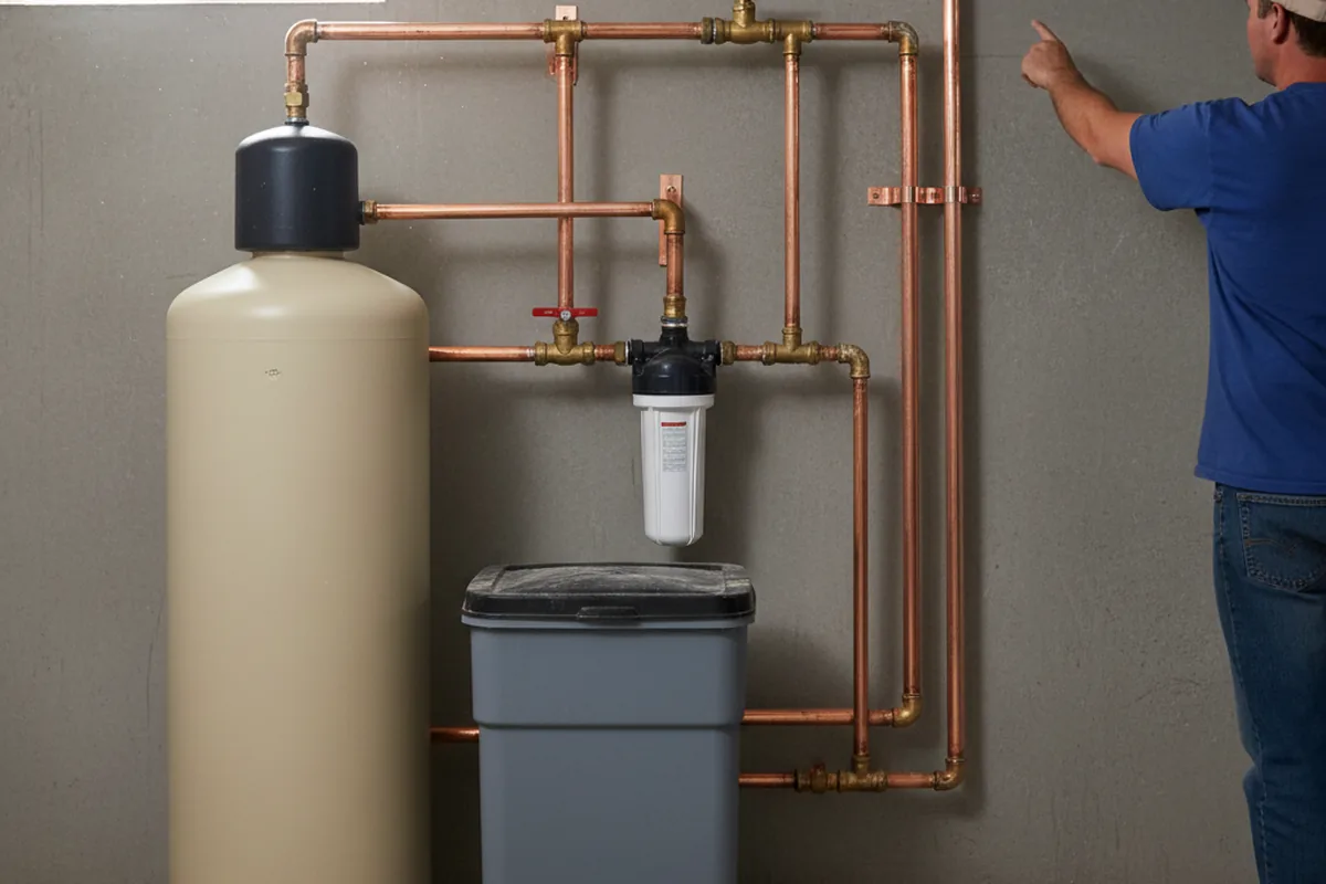 Whole-house water treatment system installed in Croydon